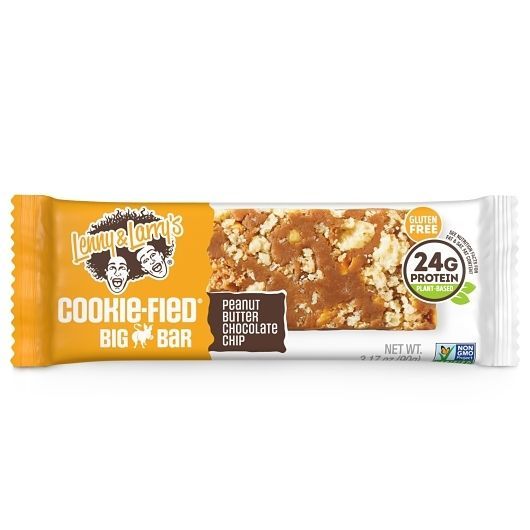 Lenny and Larrys Complete Protein Bar Peanut Butter Chocolate Chip Big Bar, 3.17 Ounce