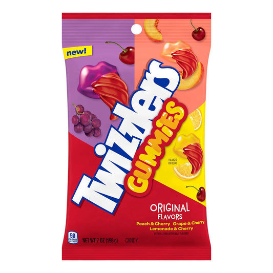 Twizzlers Original Flavors Gummy Candy, 7 oz