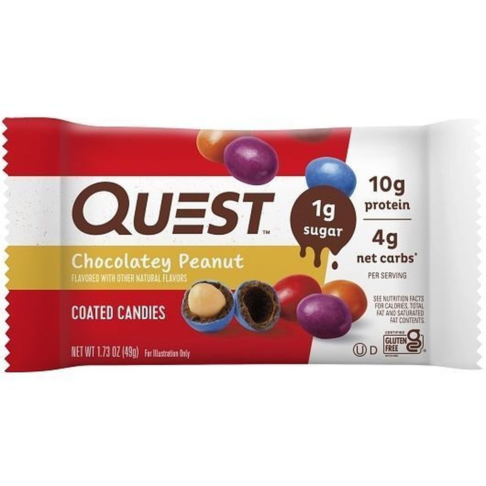 Quest Chocolatey Peanut Coated Candies, 1.73 oz