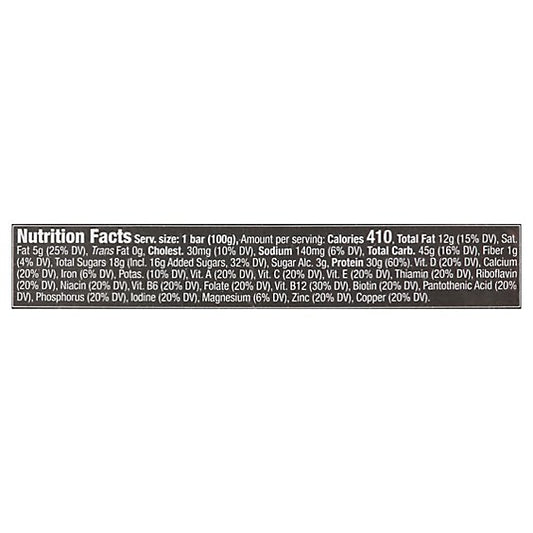 MET-RX Big 100 Chocolate Chip Cookie Dough Meal Replacement Bar 30g Protein, 3.52 oz