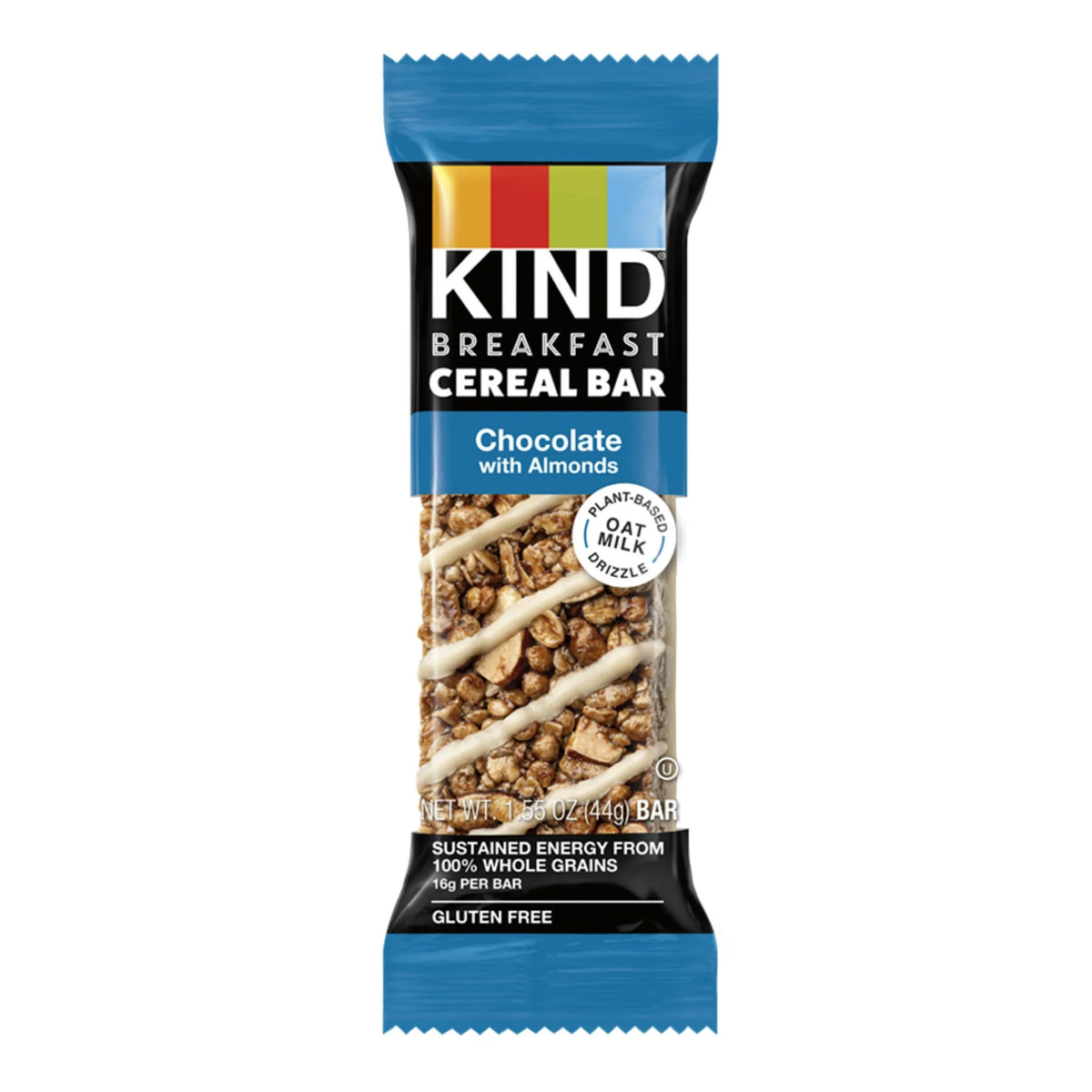 KIND Breakfast Cereal Bars Chocolate with Almonds, 1.55 oz