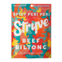 Stryve Spicy Peri Peri Sliced Beef Biltong, 2.25-oz