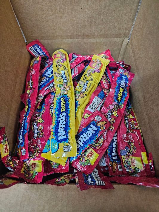 Nerds Ropes - 10 LB Blow Out Box - Post Dated