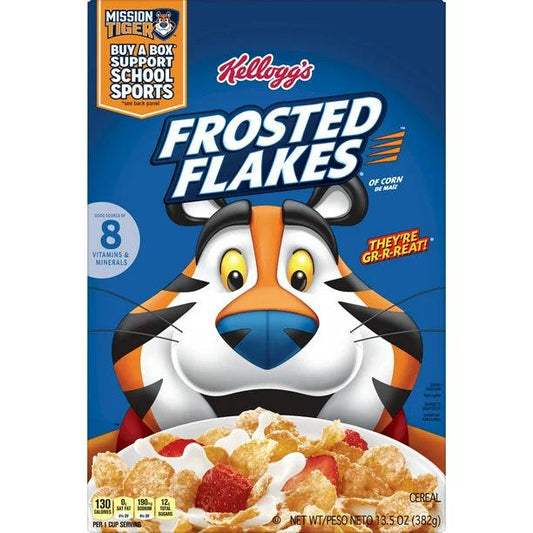 Kellogg's Frosted Flakes Original Cold Breakfast Cereal, 13.5 oz - BargainBoxed.com