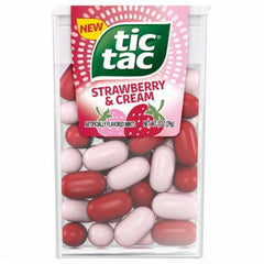 Tic Tac Strawberry & Cream Flavored Mints, 1 oz