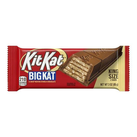 Kit Kat, Big Kat Milk Chocolate King Size Wafer Candy, 3 oz, Bar - BargainBoxed.com
