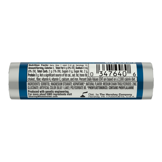 BREATH SAVERS Peppermint Sugar Free Mints, 0.75 Roll