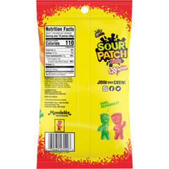 SOUR PATCH KIDS Extreme Sour Soft & Chewy Candy, 7.2 oz