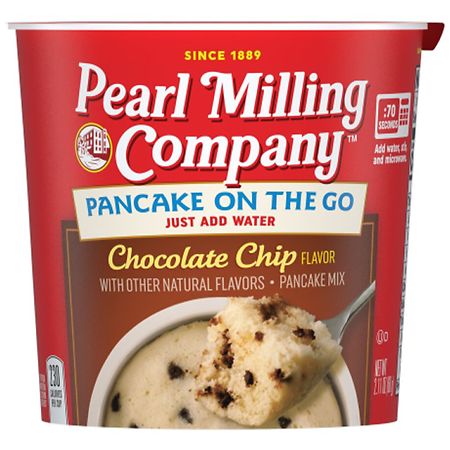 Pearl Milling Company Chocolate Chip Pancake Cup - 2.11oz - 12 Cups