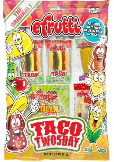 Efrutti Taco Twosday Gummy Candy Kit, 2.7 oz