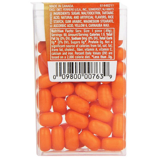 Tic Tac Mints, Orange, 1 oz