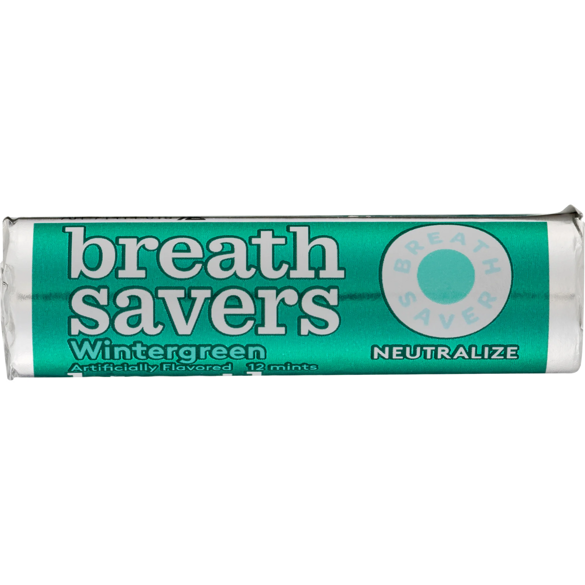 Breath Savers, Wintergreen Mints, 0.75 oz Roll