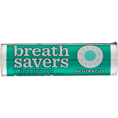 Breath Savers, Wintergreen Mints, 0.75 oz Roll