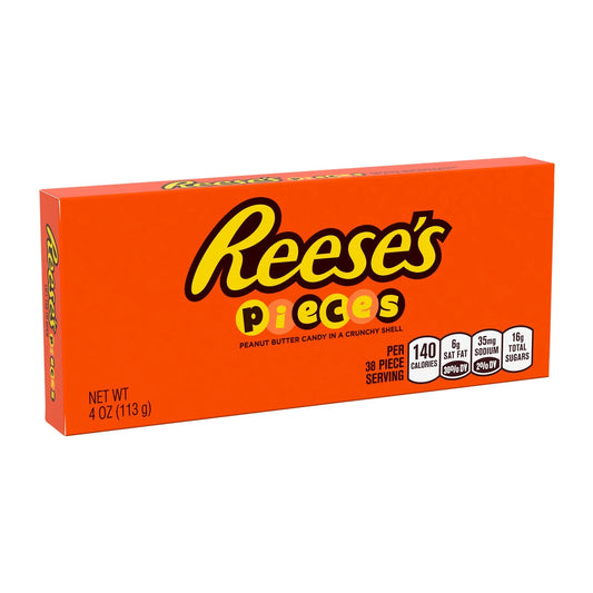 Reese's Pieces Peanut Butter in a Crunchy Shell Candy, Theatre Box 4 oz