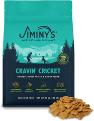 Jiminy's Cravin' Cricket Dry Dog Food, 3.5 LB Bag