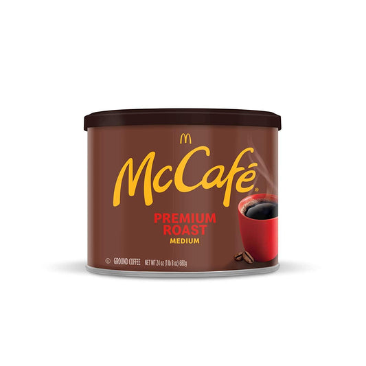 McCafé Premium Medium Roast Ground Coffee 24 oz Can - BargainBoxed.com