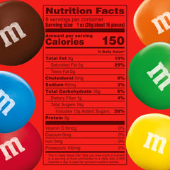 M&M's Peanut Butter Milk Chocolate Candy, Sharing Size, 9 oz Bag