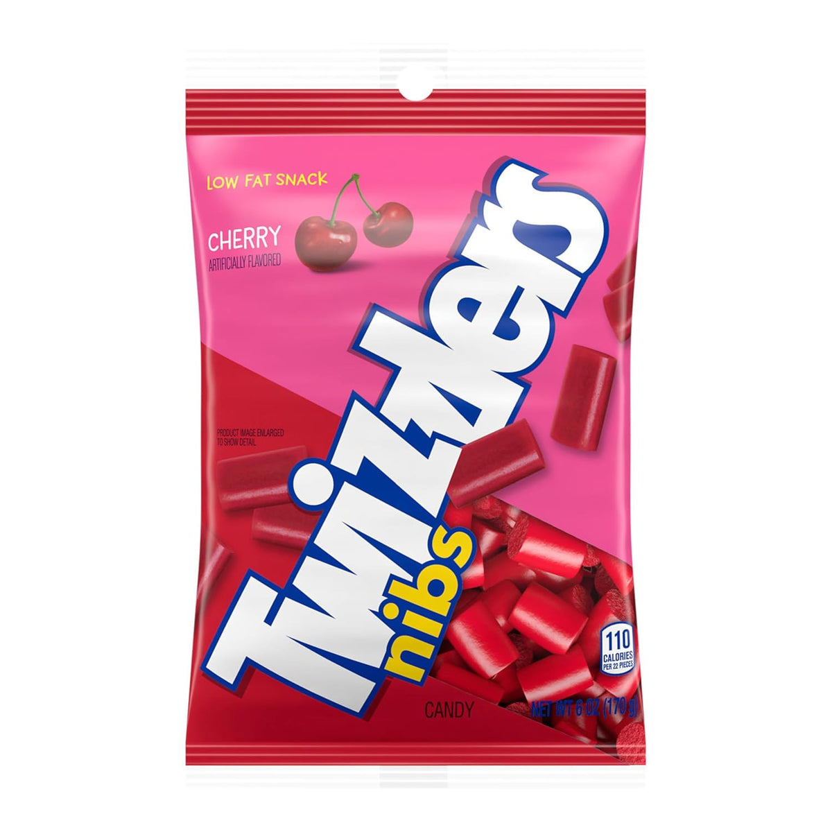 TWIZZLERS NIBS Cherry Candy Bags, 6 oz