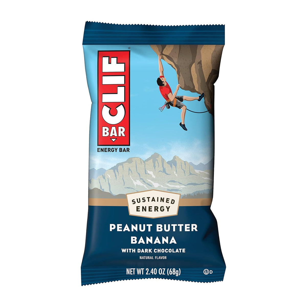 CLIF BAR Peanut Butter Banana Dark Chocolate 2.4 oz