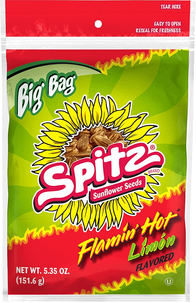 Spitz Sunflower Seeds Flamin' Hot Limon 5.35 Oz