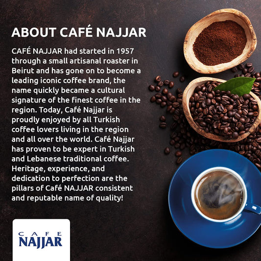 Cafe Najjar Ground Coffee with Cardamom, 15.87 oz