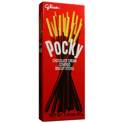 Pocky Chocolate Covered Biscuit Stick, Pack of 10, 1.4 oz per pack