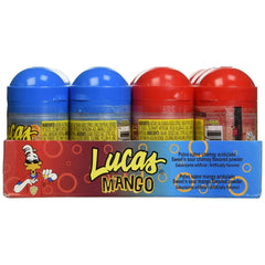 Lucas Polvos Sweet And Sour Powder Mix, Mango & Chamoy, 0.71 oz, 24 Count