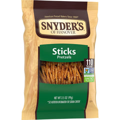 Snyder's of Hanover Pretzel Sticks, 3.5 Ounce (Pack of 8 Bags)