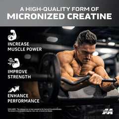 MuscleTech Platinum 100% Creatine Monohydrate, Pure Micronized, Unflavored (80 Servings)