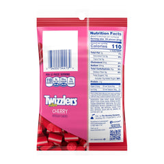 TWIZZLERS NIBS Cherry Candy Bags, 6 oz