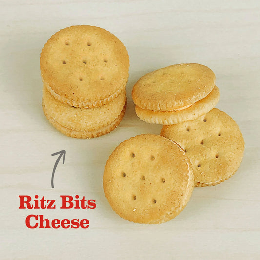 RITZ Bits Cheese Cracker Sandwiches, Big Bag, 3 oz