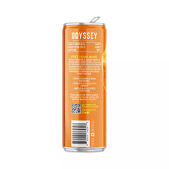 Odyssey Elixir, Sparkling Mushroom Elixir, Orange Ginger Beverage, 12 oz Can