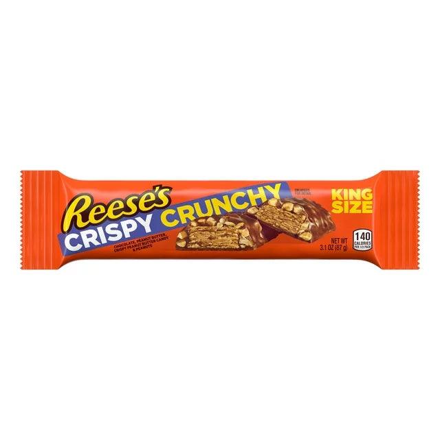 Reese's Crispy Crunchy Peanut Butter and Peanuts King Size Candy, Bars 3.1 oz - BargainBoxed.com