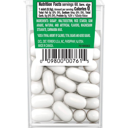 Tic Tac Freshmints Breath Mints, 1 oz