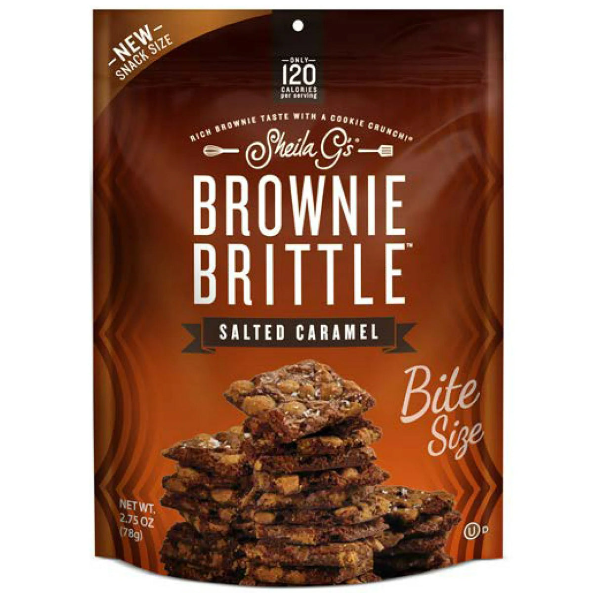 Brownie Brittle Salted Caramel, 2.75 Oz