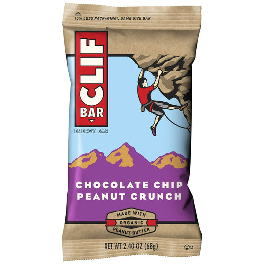 CLIF BAR Chocolate Chip Peanut Crunch, 2.4 Oz