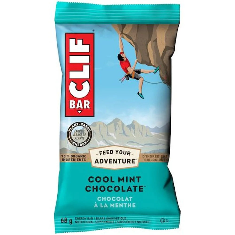 Clif Bar Cool Mint Chocolate Snack Bar, 2.4 oz