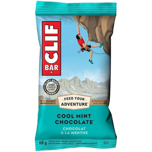 Clif Bar Cool Mint Chocolate Snack Bar, 2.4 oz