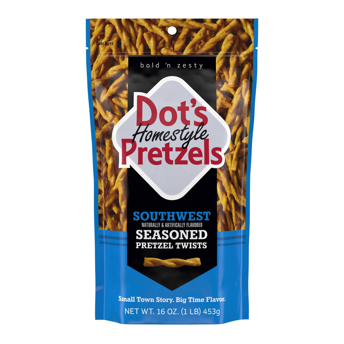 Dot's Homestyle Pretzels Southwest Seasoned Pretzel Twists, 16 oz