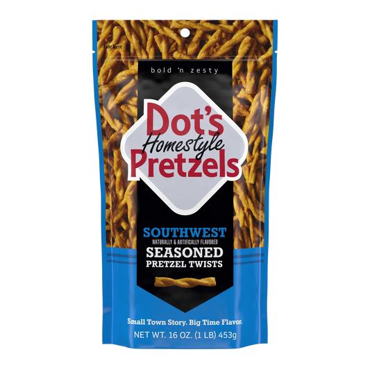 Dot's Homestyle Pretzels Southwest Seasoned Pretzel Twists, 16 oz