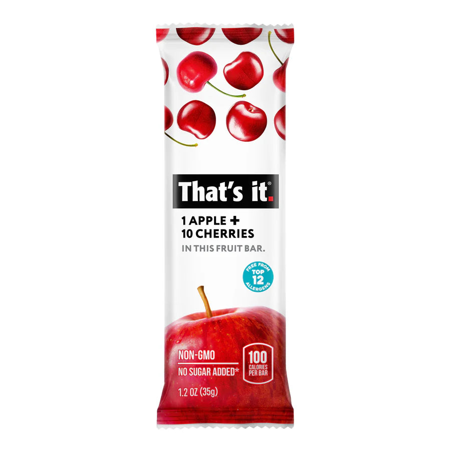 That's It. Apple & Cherry Bar, 1.2 oz