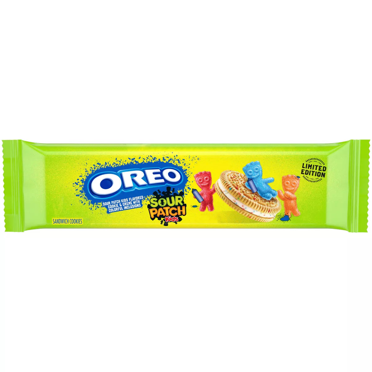 Oreo Sour Patch Kids Cookies, Limited Edition, 2.04 oz - 4 Cookies