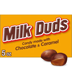 Milk Duds Chocolate and Caramel Candy, 5 oz Box