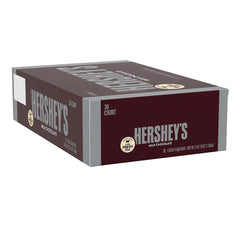 Hershey's Milk Chocolate Candy Bars, 1.55-Oz. Bars, 36 Count