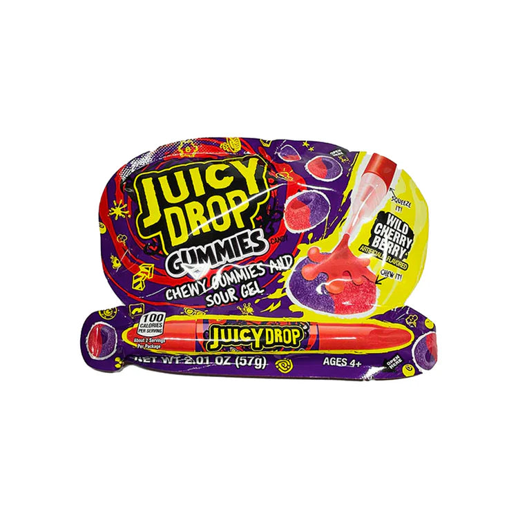 Juicy Drop Gummies Wild Cherry Berry, 2.01 oz