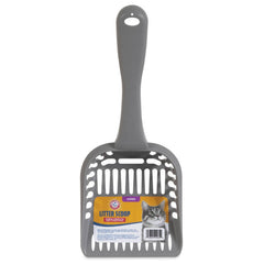 Arm & Hammer Jumbo Litter Scoop, Grey Lightweight Cat Scooper