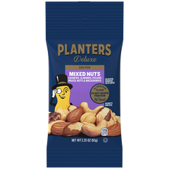 PLANTERS Deluxe Mixed Nuts, 2.25 oz Pack