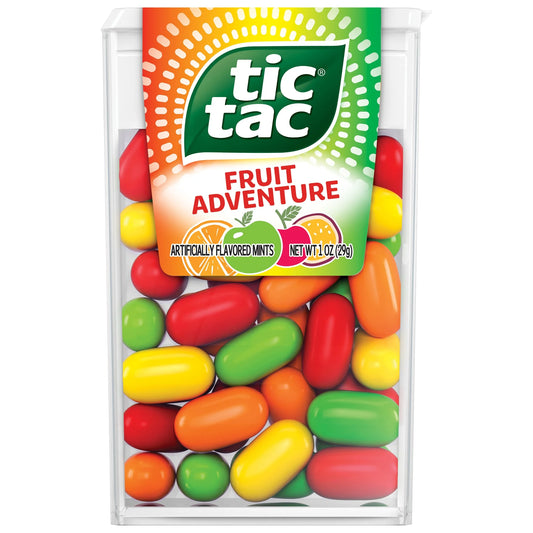 Tic Tac Mints Fruit Adventure, Single Pack, 1 oz