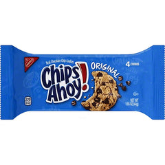 Chips Ahoy Cookies Original, 4 Cookies GO Pack, 1.55 oz