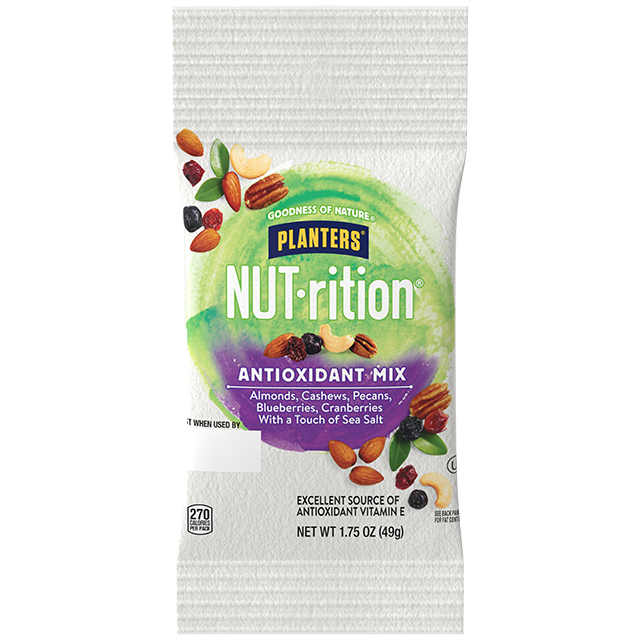 PLANTERS NUT-RITION Antioxidant Nut Mix, 1.75 oz Pack